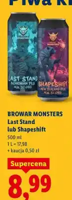 Lidl Piwo kraftowe Shapeshift oferta