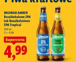 Lidl Piwo Bezalkoholowe IPA lub Bezalkoholowe IPA Tropical oferta