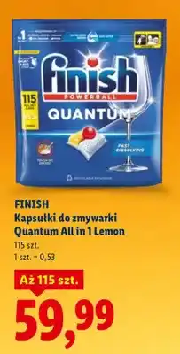 Lidl Kapsułki do zmywarki Quantum All in 1 Lemon oferta