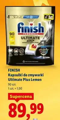 Lidl Kapsułki do zmywarki Ultimate Plus Lemon oferta