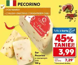 Kaufland Ser Pecorino z czerwonym chili oferta