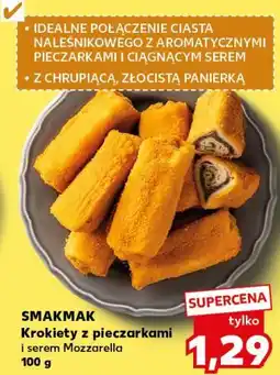 Kaufland SMAKMAK Krokiety z pieczarkami i serem Mozzarella oferta