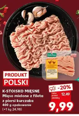 Kaufland K-Stoisko Mięsne Mięso mielone z fileta z piersi kurczaka oferta