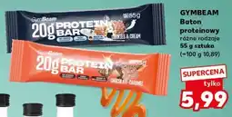 Kaufland GYMBEAM Baton proteinowy różne rodzaje oferta