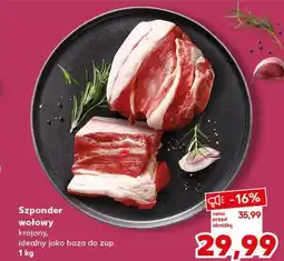 Kaufland Szponder wołowy krojony, idealny jako baza do zup oferta