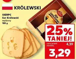 Kaufland SIERPC Ser Królewski wędzony oferta