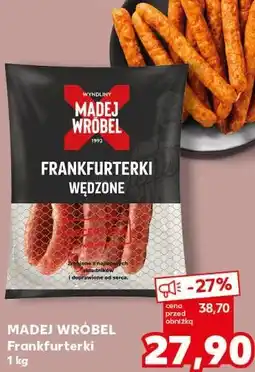 Kaufland Madej Wróbel Frankfurterki wędzone oferta
