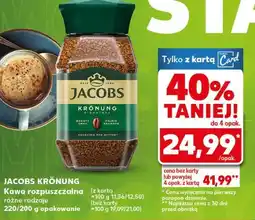Kaufland Jacobs Krönung Kawa rozpuszczalna różne rodzaje oferta