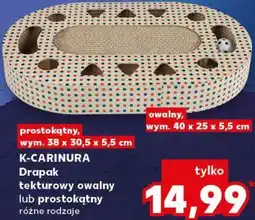 Kaufland K-CARINURA Drapak tekturowy owalny lub prostokątny oferta