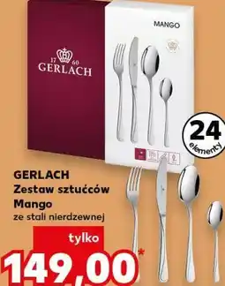 Kaufland Gerlach Zestaw sztućców Mango 24 elementy oferta