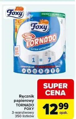 Carrefour Ręcznik kuchenny Foxy Tornado oferta