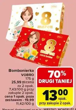 Carrefour Bombonierka 8 marca Vobro oferta
