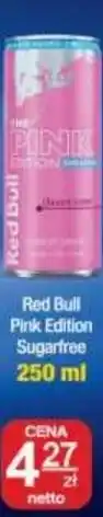 Specjał Red Bull Pink Edition Sugarfree oferta