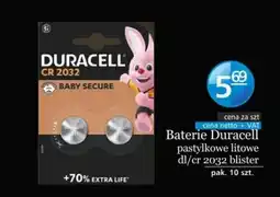 Specjał Baterie Duracell pastylkowe litowe dl/cr 2032 blister oferta