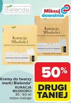 Carrefour Kremy do twarzy marki Bielenda Kuracja Młodości oferta