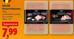 Lidl DELUXE Pasztet wieprzowy oferta