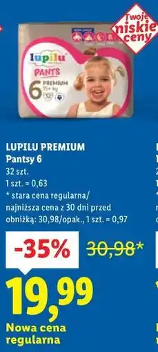 Lidl LUPILU PREMIUM Pantsy 6 oferta