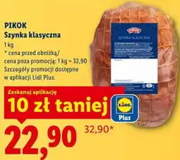 Lidl PIKOK Szynka klasyczna oferta