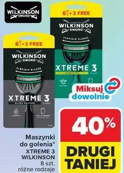 Carrefour Maszynki do golenia XTREME 3 WILKINSON oferta