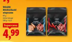 Lidl DELUXE Minikiełbaski wieprzowe oferta