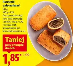 Lidl Pasztecik z pieczarkami oferta
