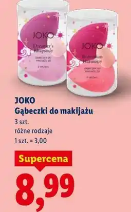 Lidl JOKO Gąbeczki do makijażu oferta