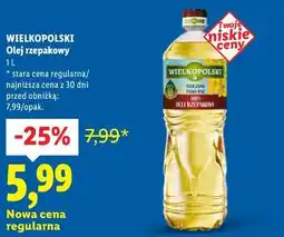 Lidl WIELKOPOLSKI Olej rzepakowy oferta