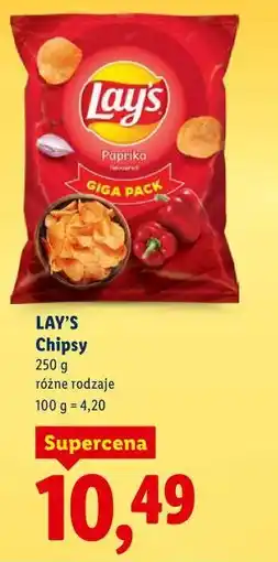 Lidl LAY'S Chipsy oferta