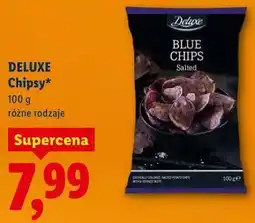Lidl DELUXE Chipsy (różne rodzaje) oferta