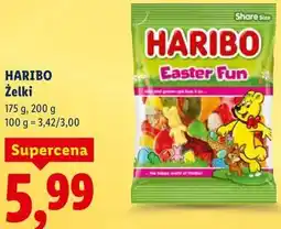 Lidl HARIBO Żelki Easter Fun oferta