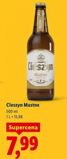 Lidl Piwo Cieszyn Mastne oferta