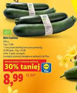 Lidl BIO Cukinia oferta