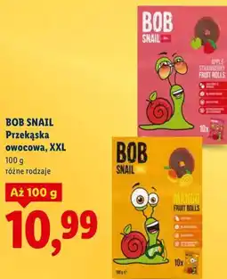Lidl BOB SNAIL Przekąska owocowa, XXL oferta