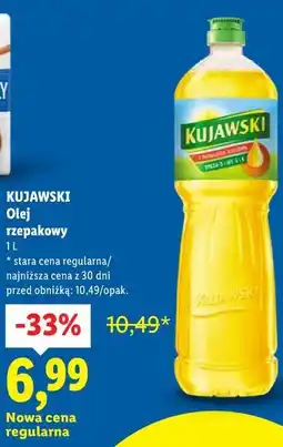 Lidl KUJAWSKI Olej rzepakowy oferta