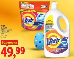 Lidl VIZIR Kapsułki lub żel do prania kolorów, XXL oferta