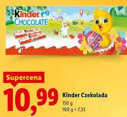 Lidl Kinder Czekolada oferta