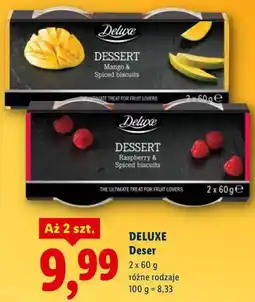 Lidl Deser Deluxe różne rodzaje oferta
