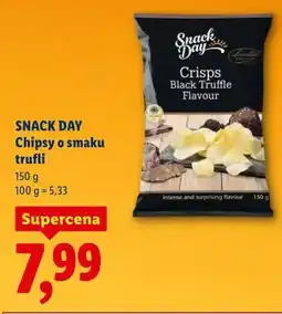 Lidl SNACK DAY Chipsy o smaku trufli oferta