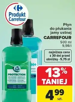 Carrefour Płyn do płukania jamy ustnej CARREFOUR oferta