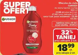 Carrefour Mleczko do ciała Garnier do skóry bardzo suchej oferta