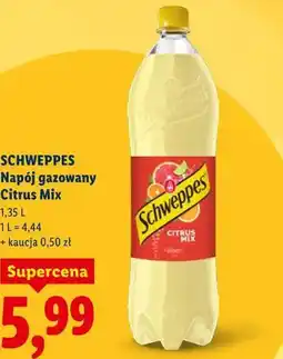 Lidl Schweppes Napój gazowany Citrus Mix oferta