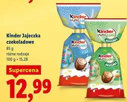 Lidl Kinder Jajeczka czekoladowe oferta