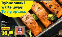 Lidl Pstrąg, porcje z fileta oferta