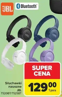 Carrefour Słuchawki nauszne JBL T520BT/T525BT oferta