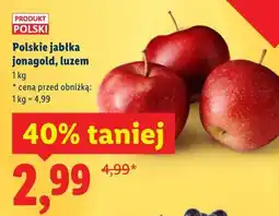 Lidl Polskie jabłka jonagold, luzem oferta