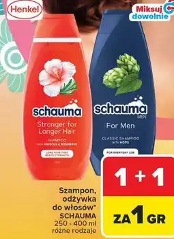 Carrefour Szampon, odżywka do włosów Schauma oferta