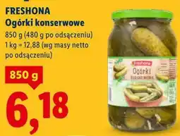 Lidl FRESHONA Ogórki konserwowe oferta