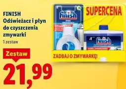 Lidl FINISH Odświeżacz i płyn do czyszczenia zmywarki oferta