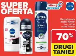 Carrefour Dezodoranty marki Nivea (różne rodzaje) oferta