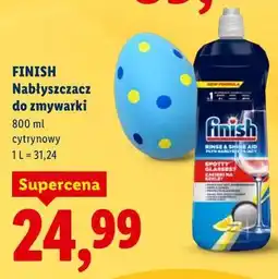 Lidl FINISH Nabłyszczacz do zmywarki cytrynowy oferta